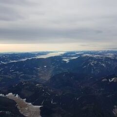 Flugwegposition um 11:15:20: Aufgenommen in der Nähe von Gemeinde Puchberg am Schneeberg, Österreich in 2669 Meter